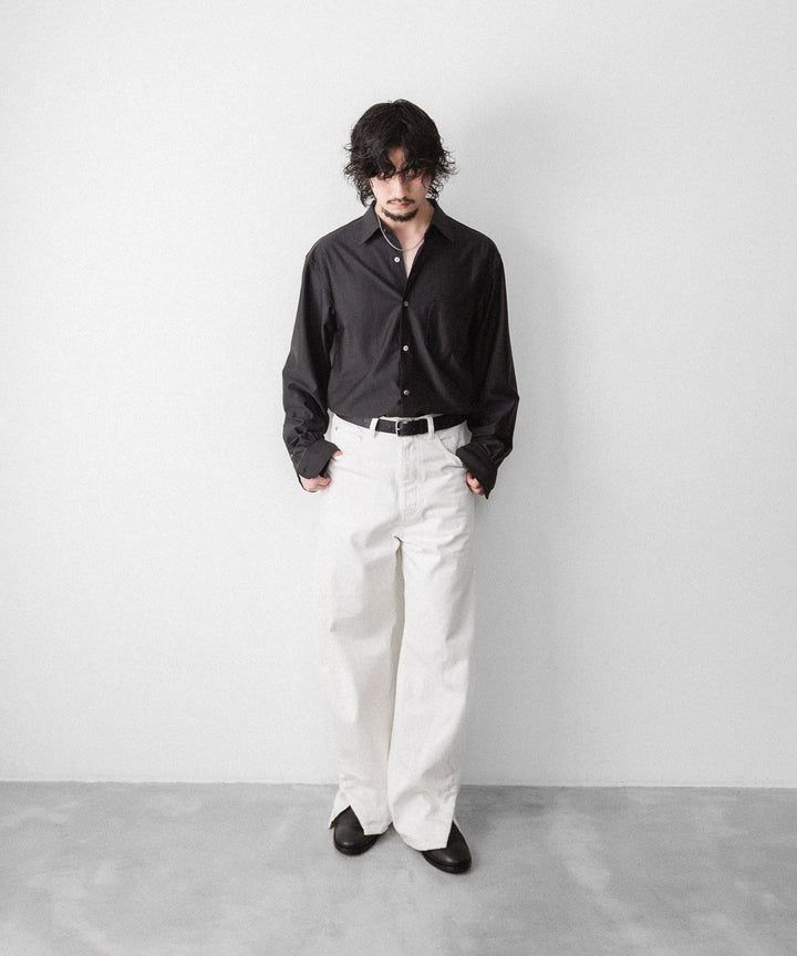 ANTHEM A-アンセムエーのTWIST LINE STRAIGHT JEANSのECRU公式通販サイトsession福岡セレクトショップ