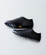 画像をギャラリービューアに読み込む, 【 SINE &amp; COSINE 】JOHAN / SNEAKER VIBRAM ZEGAMA - WASHED COW / BRUSHED SUEDE BLACK
