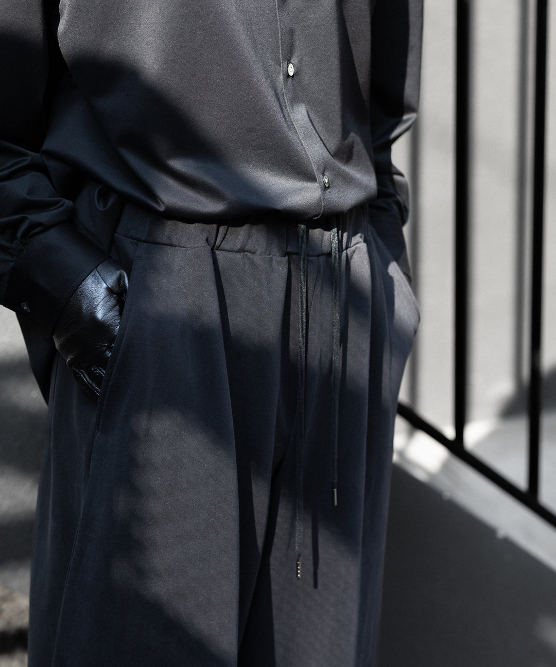 KANEMASA PHIL.-カネマサフィル28G CUPRO EASY PANTSのBLACK公式通販サイトsession福岡セレクトショップ