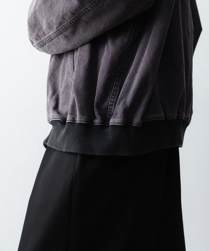 ssstein(シュタイン)のSULFUR DYED OXFORD VINTAGE HOOD JACKET - BLACKの公式通販サイトsession福岡セレクトショップ
