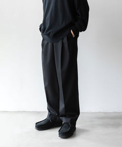 stein】EX WIDE TAPERED BARE ZIP TROUSERS | 公式通販サイト session ...