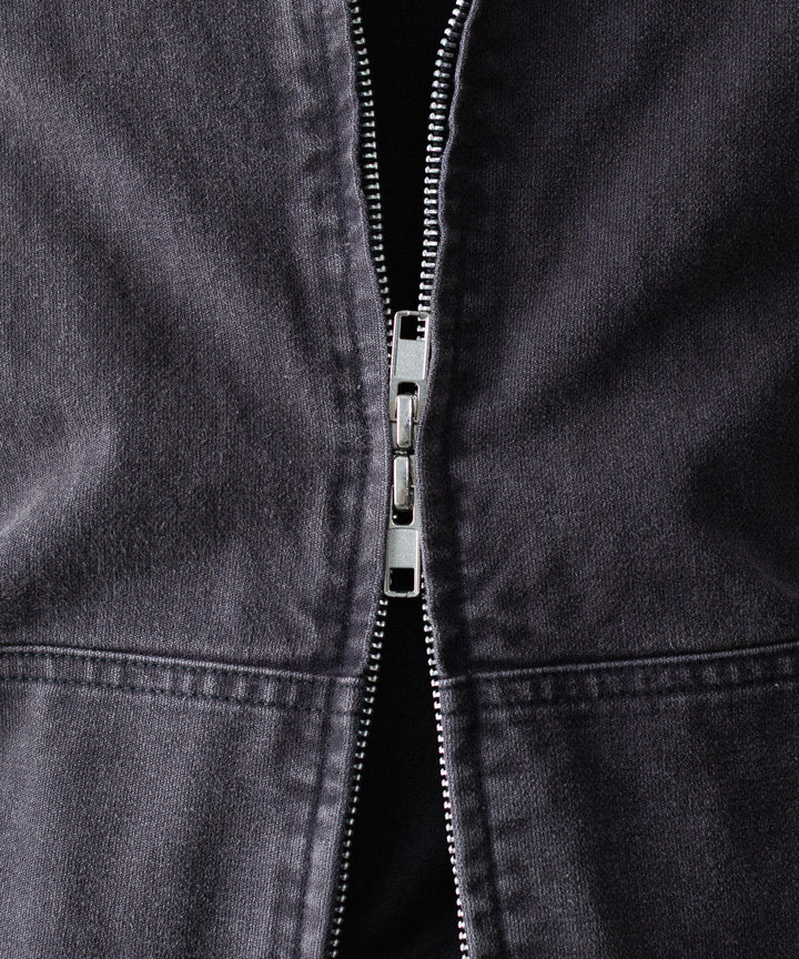 ssstein(シュタイン)のSULFUR DYED OXFORD VINTAGE HOOD JACKET - BLACKの公式通販サイトsession福岡セレクトショップ