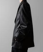 画像をギャラリービューアに読み込む, ssstein(シュタイン)の24AWコレクション LEATHER DOUBLE BRESTED JACKET - BLACK 公式通販サイトsession福岡セレクトショップ
