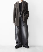 画像をギャラリービューアに読み込む, ssstein(シュタイン)のDEFORMATION WIDE DENIM PANTS - BLACKの公式通販サイトsession福岡セレクトショップ
