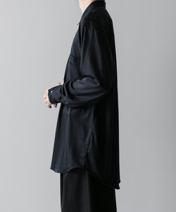 INTÉRIM(インテリム)のEXTRA FINE MERINO WOOL JERSEY L/S REGULAR SHIRT - D.NAVYの公式通販サイトsession福岡セレクトショップ