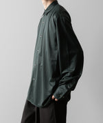 画像をギャラリービューアに読み込む, KANEMASA PHIL. カネマサフィルの46G MODEST SHIRT - DARK GREENの公式通販サイトsession福岡セレクトショップ
