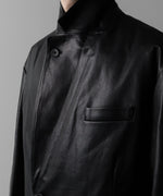 画像をギャラリービューアに読み込む, ssstein(シュタイン)の24AWコレクション LEATHER DOUBLE BRESTED JACKET - BLACK 公式通販サイトsession福岡セレクトショップ
