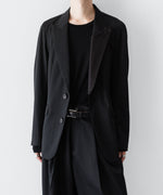 画像をギャラリービューアに読み込む, SUBLATIONS サブレーションズのSUPER140 SINGLE BREASTED JACKETのBLACK 公式通販サイトsession福岡セレクトショップ
