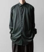 画像をギャラリービューアに読み込む, KANEMASA PHIL. カネマサフィルの46G MODEST SHIRT - DARK GREENの公式通販サイトsession福岡セレクトショップ
