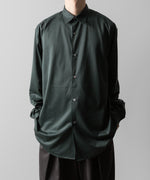 画像をギャラリービューアに読み込む, KANEMASA PHIL. カネマサフィルの46G MODEST SHIRT - DARK GREENの公式通販サイトsession福岡セレクトショップ
