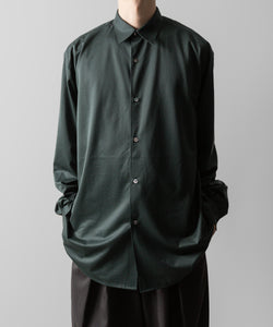 KANEMASA PHIL. カネマサフィルの46G MODEST SHIRT - DARK GREENの公式通販サイトsession福岡セレクトショップ