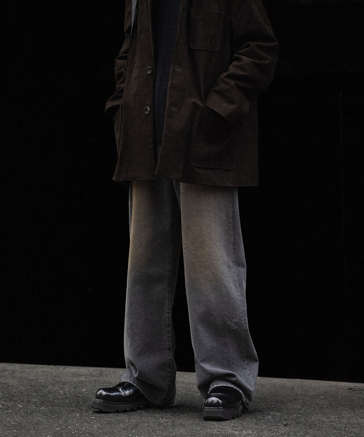 ssstein(シュタイン)のLOOSE DENIM JEANS - GREYの公式通販サイトsession福岡セレクトショップ