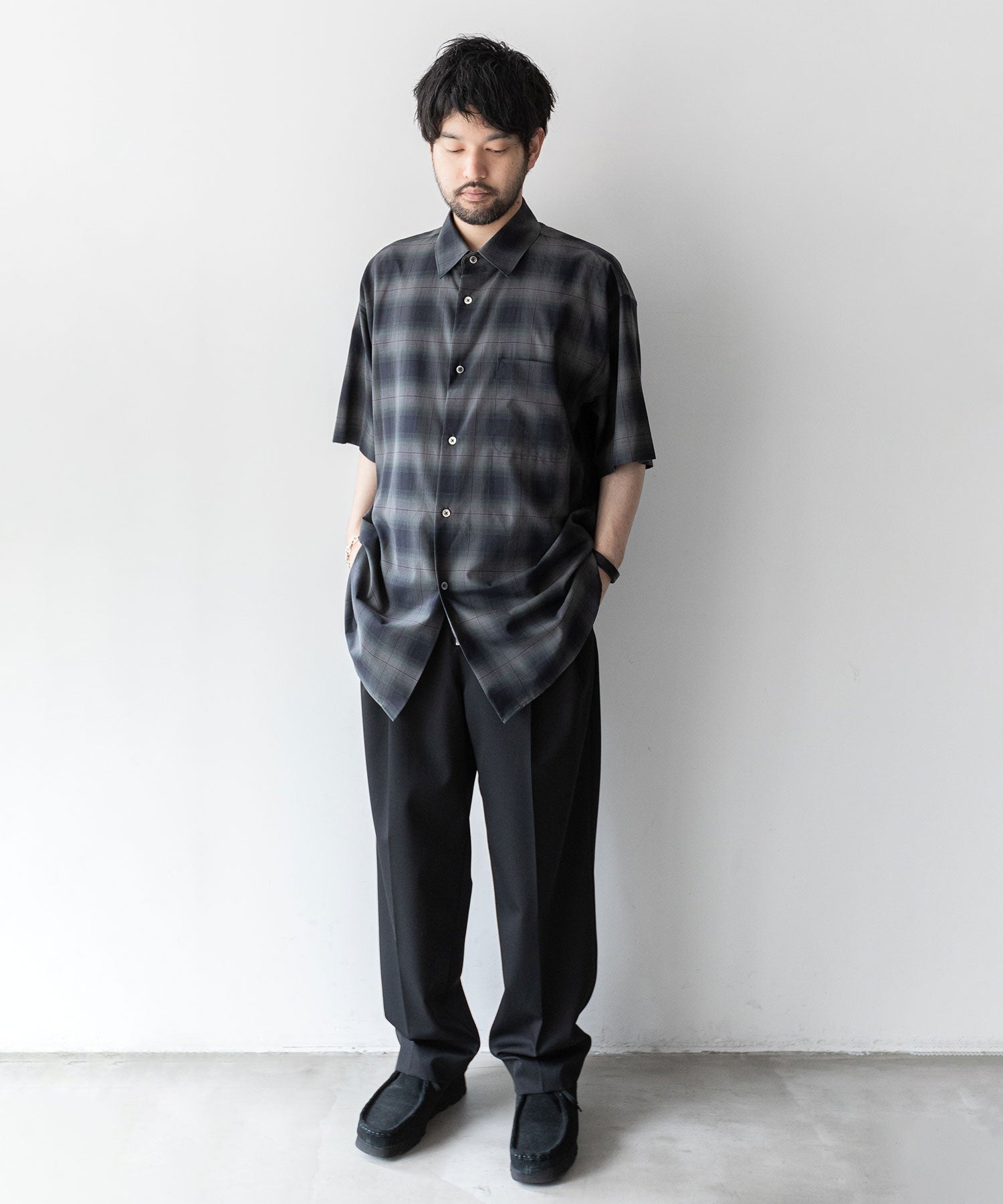 stein】EX WIDE TAPERED BARE ZIP TROUSERS | 公式通販サイト session