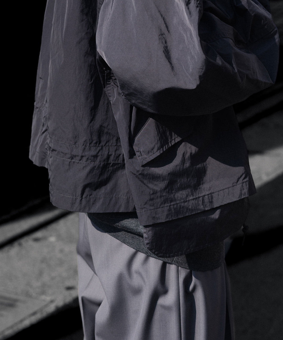 ANTHEM A アンセム エーのDOCKING NYLON SHORT BLOUSONの公式通販サイトsession福岡セレクトショップ