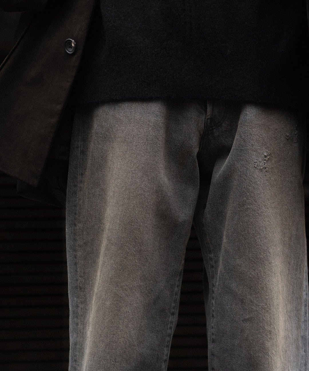 ssstein(シュタイン)のLOOSE DENIM JEANS - GREYの公式通販サイトsession福岡セレクトショップ