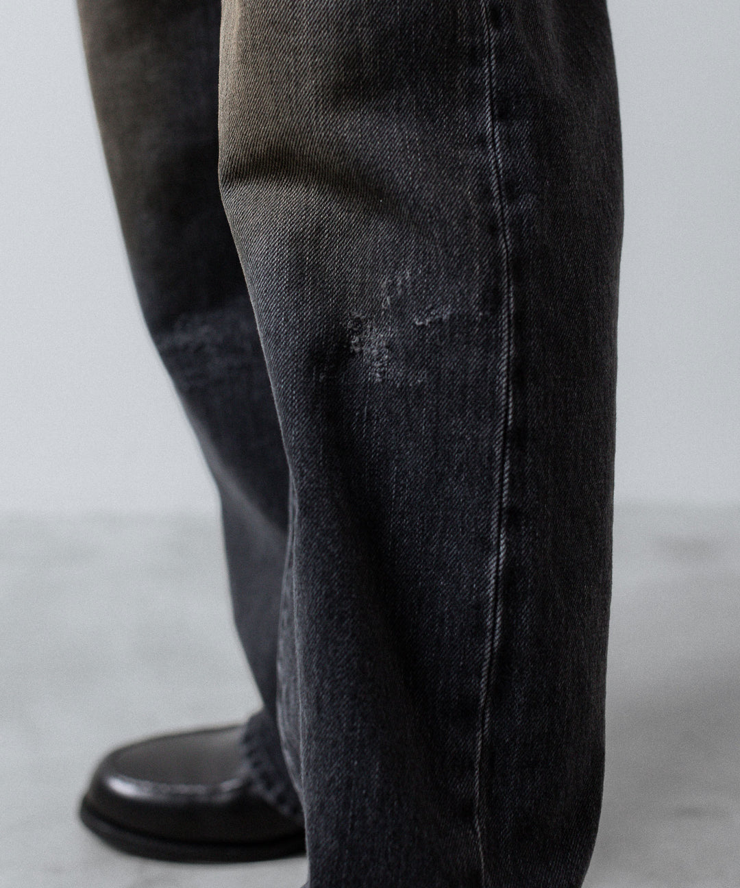 ssstein(シュタイン)のFLARE DENIM JEANS - BLACKの公式通販サイトsession福岡セレクトショップ