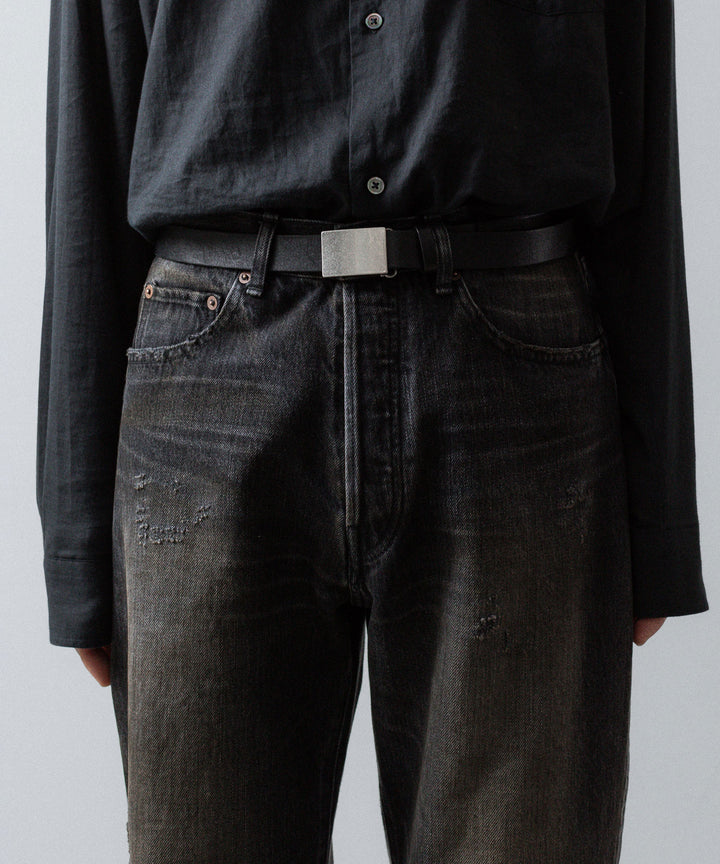 ssstein(シュタイン)のFLARE DENIM JEANS - BLACKの公式通販サイトsession福岡セレクトショップ