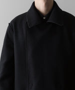 画像をギャラリービューアに読み込む, ssstein(シュタイン)の24AWコレクション BONDED LEATHER SHORT JACKET - BLACK × BLACK 公式通販サイトsession福岡セレクトショップ
