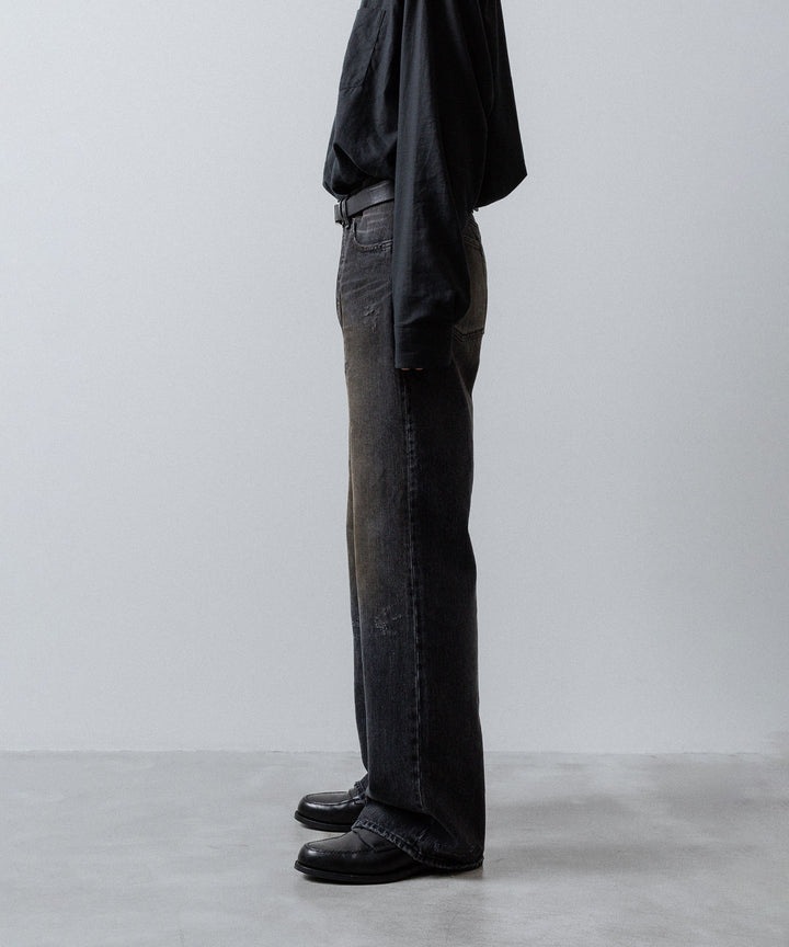 ssstein(シュタイン)のFLARE DENIM JEANS - BLACKの公式通販サイトsession福岡セレクトショップ