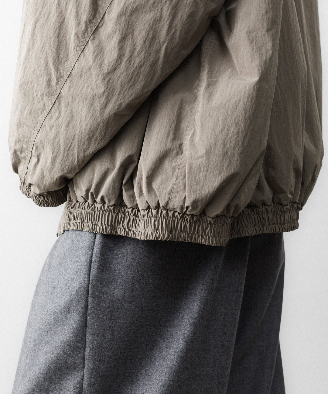 ssstein(シュタイン)のWINDPROOF NYLON PADDED HOOD JACKET - TAUPEの公式通販サイトsession福岡セレクトショップ