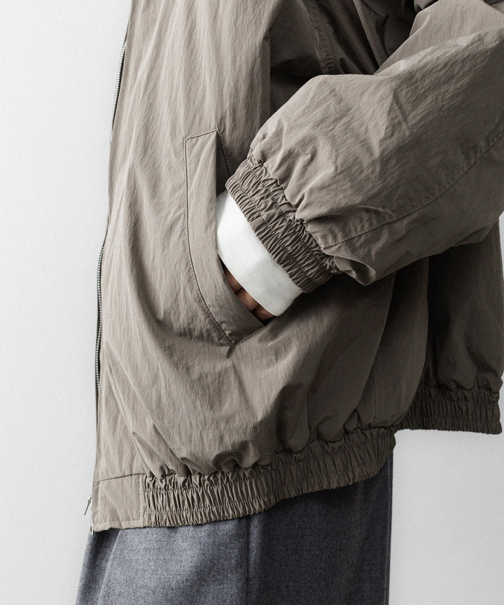 ssstein(シュタイン)のWINDPROOF NYLON PADDED HOOD JACKET - TAUPEの公式通販サイトsession福岡セレクトショップ