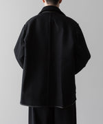 画像をギャラリービューアに読み込む, ssstein(シュタイン)の24AWコレクション BONDED LEATHER SHORT JACKET - BLACK × BLACK 公式通販サイトsession福岡セレクトショップ
