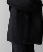 画像をギャラリービューアに読み込む, ssstein(シュタイン)の24AWコレクション BONDED LEATHER SHORT JACKET - BLACK × BLACK 公式通販サイトsession福岡セレクトショップ
