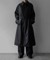 【stein】OVERSIZED BALMACAAN COAT - BLACK (AQUA DIMA®︎)