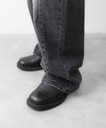 画像をギャラリービューアに読み込む, ssstein(シュタイン)のDEFORMATION WIDE DENIM PANTS - BLACKの公式通販サイトsession福岡セレクトショップ
