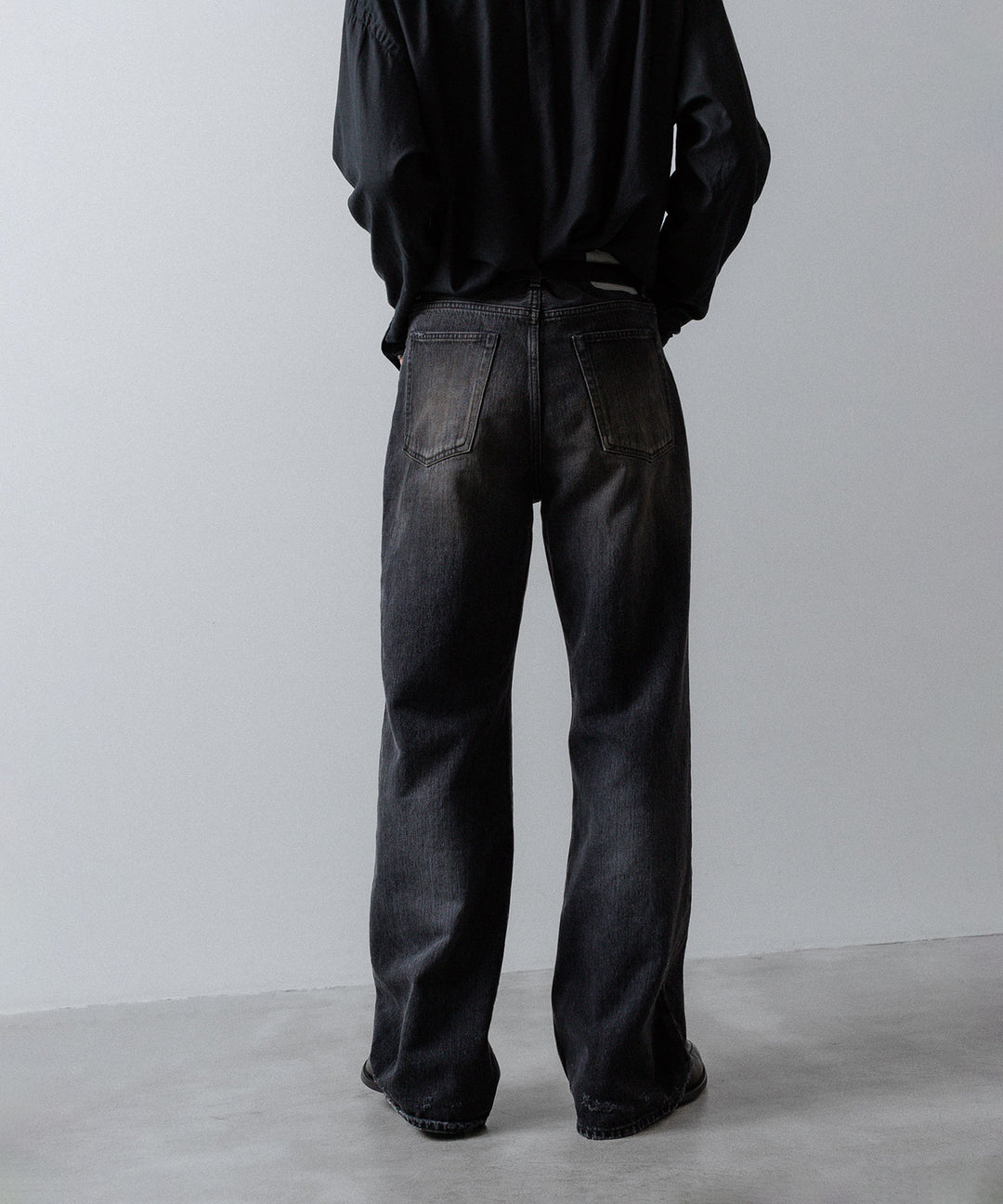 ssstein(シュタイン)のFLARE DENIM JEANS - BLACKの公式通販サイトsession福岡セレクトショップ