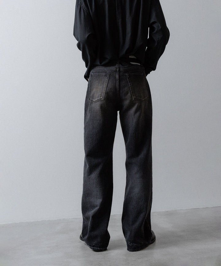 ssstein(シュタイン)のFLARE DENIM JEANS - BLACKの公式通販サイトsession福岡セレクトショップ