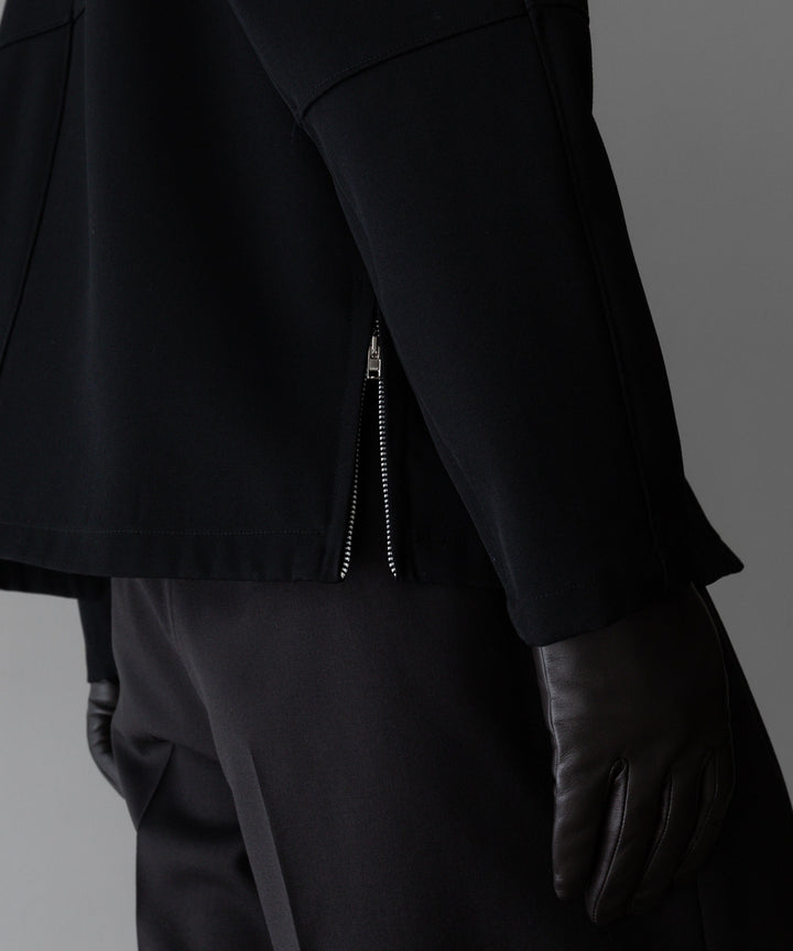 【INTÉRIM】インテリム PURE BLACK WOOL DRIVING JACKET - BLACK sessionセッション福岡セレクトショップ  公式通販サイト
