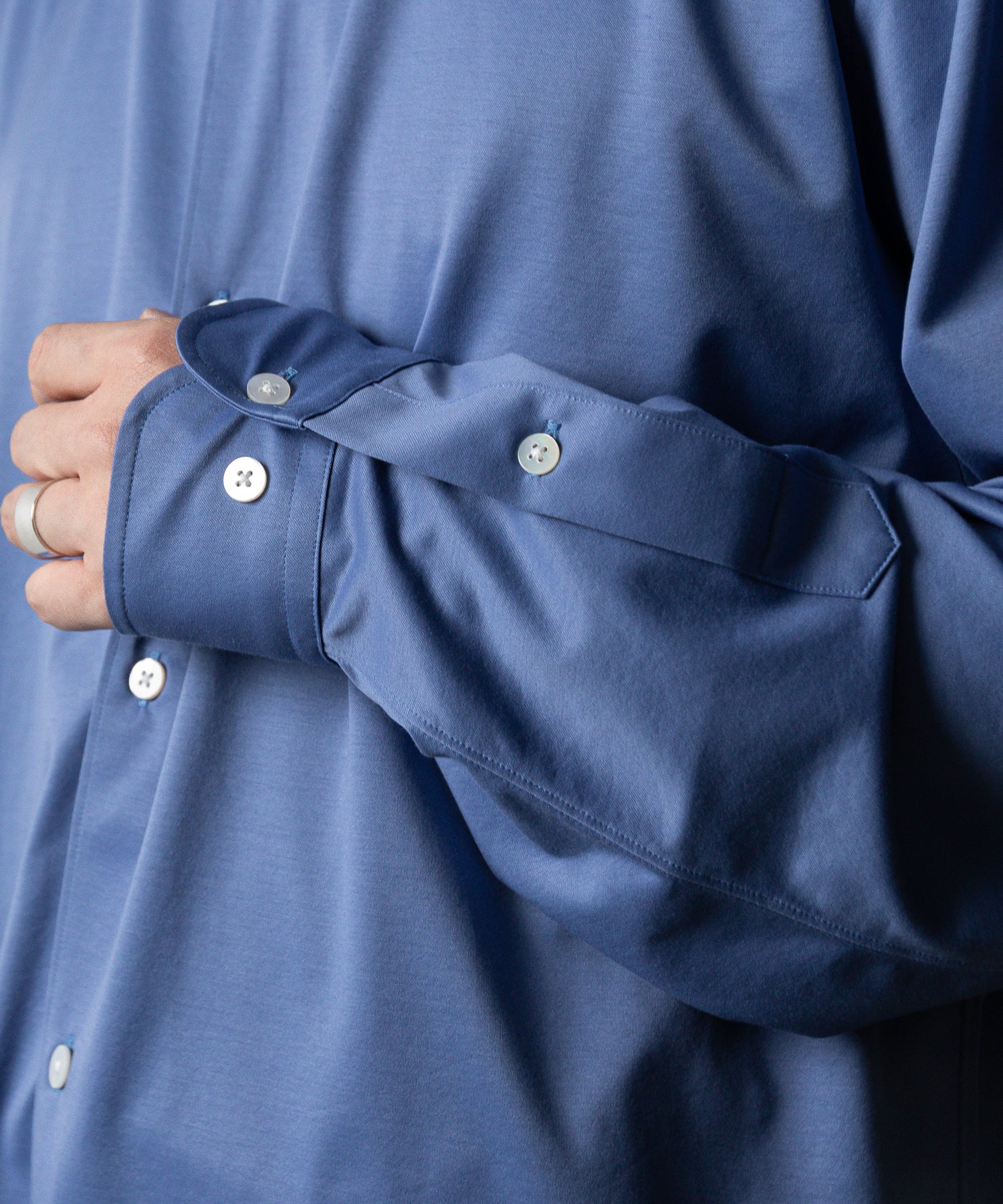 KANEMASA PHIL. カネマサフィルの46G MODEST SHIRT - ULTRAMARINEの公式通販サイトsession福岡セレクトショップ