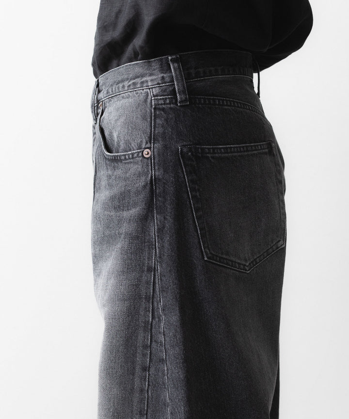 ssstein(シュタイン)のDEFORMATION WIDE DENIM PANTS - BLACKの公式通販サイトsession福岡セレクトショップ
