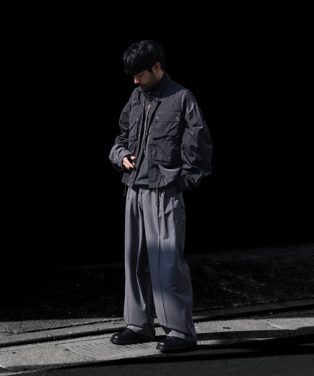 ANTHEM A アンセム エーのDOCKING NYLON SHORT BLOUSONの公式通販サイトsession福岡セレクトショップ