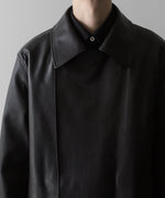 画像をギャラリービューアに読み込む, ssstein(シュタイン)の24AWコレクション BONDED LEATHER SHORT JACKET - BLACK × BLACK 公式通販サイトsession福岡セレクトショップ
