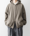 【ssstein】WINDPROOF NYLON PADDED HOOD JACKET - TAUPE