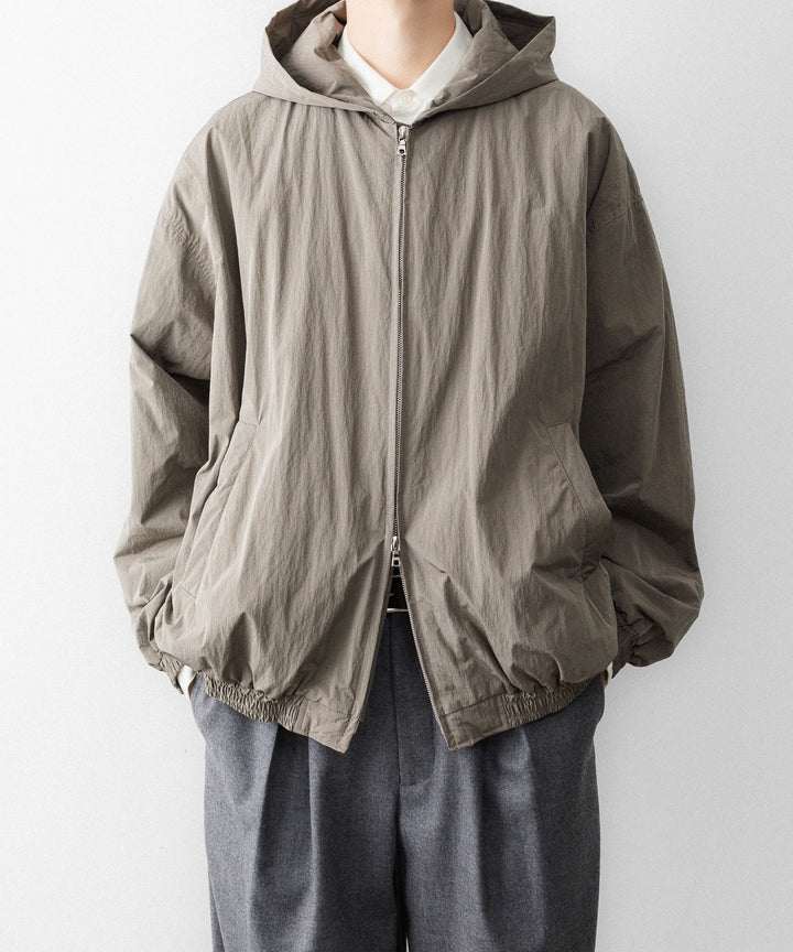 ssstein(シュタイン)のWINDPROOF NYLON PADDED HOOD JACKET - TAUPEの公式通販サイトsession福岡セレクトショップ