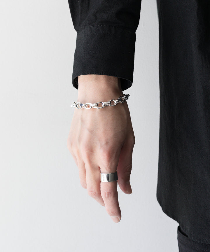 【INTÉRIM】TAXCO SILVER MEDIUM CHAIN BRACELET - SILVER