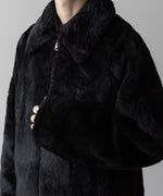 画像をギャラリービューアに読み込む, ssstein(シュタイン)の24AWコレクション ACRYLIC FUR JACKET - BLACK 公式通販サイトsession福岡セレクトショップ
