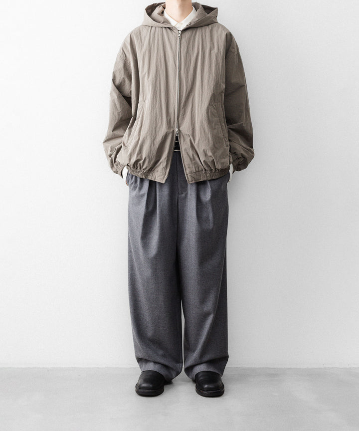ssstein(シュタイン)のWINDPROOF NYLON PADDED HOOD JACKET - TAUPEの公式通販サイトsession福岡セレクトショップ