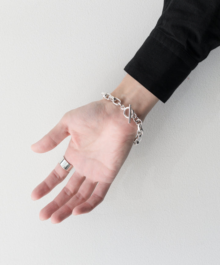 【INTÉRIM】TAXCO SILVER MEDIUM CHAIN BRACELET - SILVER