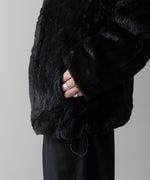 画像をギャラリービューアに読み込む, ssstein(シュタイン)の24AWコレクション ACRYLIC FUR JACKET - BLACK 公式通販サイトsession福岡セレクトショップ
