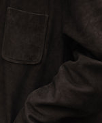 画像をギャラリービューアに読み込む, ssstein(シュタイン)のCOW NUBUCK BLAZER - DARK BROWNの公式通販サイトsession福岡セレクトショップ
