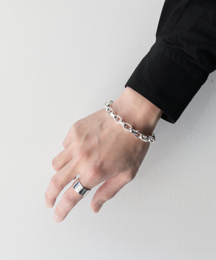 【INTÉRIM】TAXCO SILVER MEDIUM CHAIN BRACELET - SILVER
