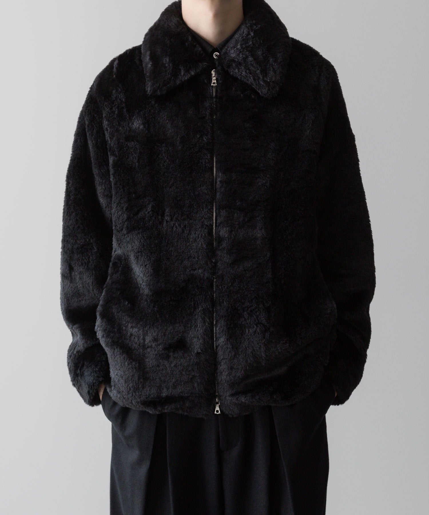 ssstein(シュタイン)の24AWコレクション ACRYLIC FUR JACKET - BLACK 公式通販サイトsession福岡セレクトショップ