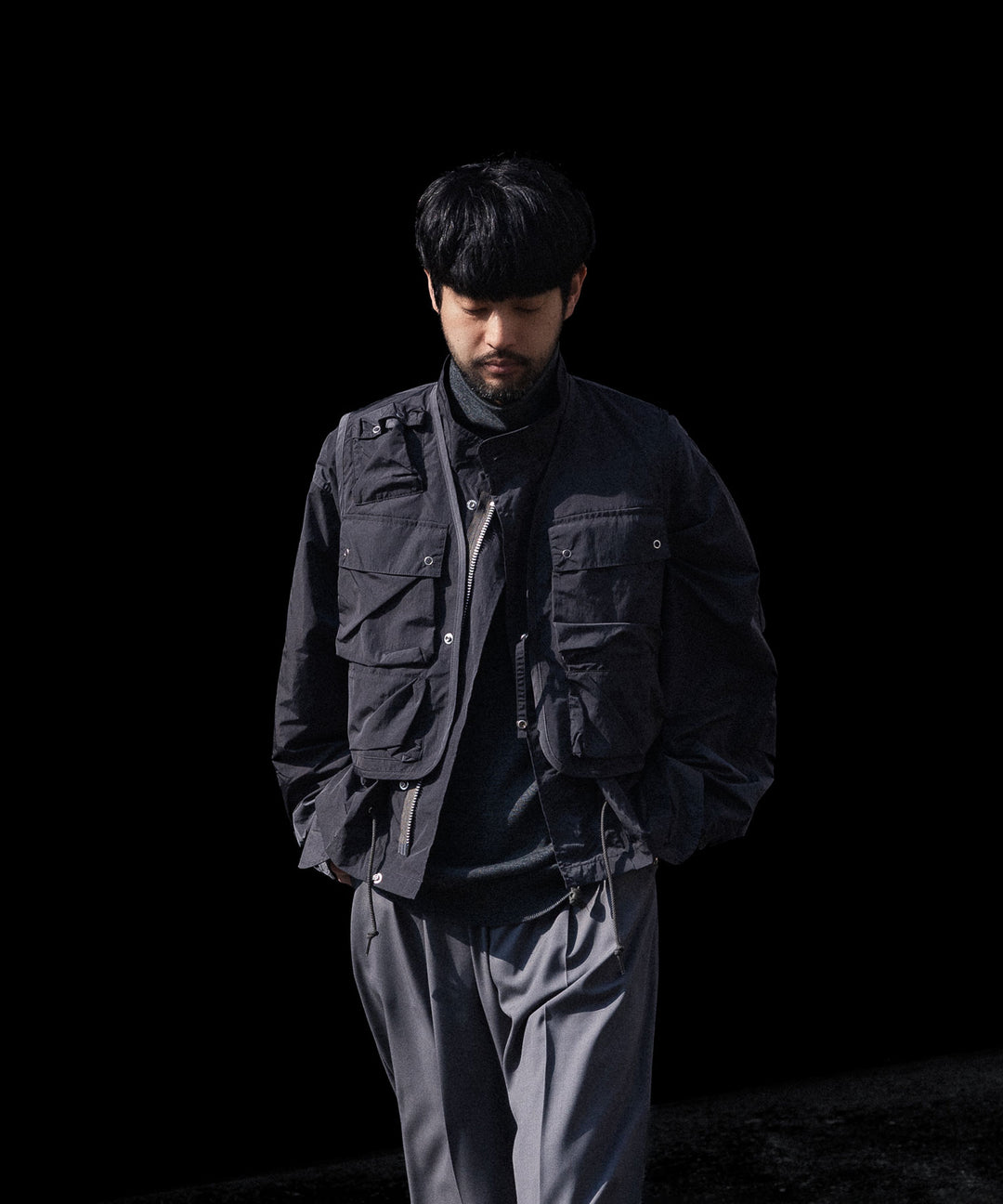 ANTHEM A アンセム エーのDOCKING NYLON SHORT BLOUSONの公式通販サイトsession福岡セレクトショップ