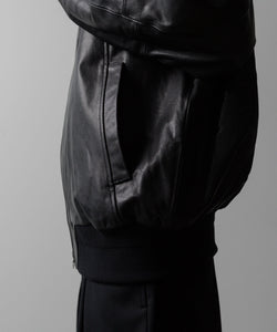 ssstein(シュタイン)の24AWコレクション LEATHER ZIP SHORT JACKET - BLACK 公式通販サイトsession福岡セレクトショップ