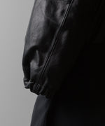 画像をギャラリービューアに読み込む, ssstein(シュタイン)の24AWコレクション LEATHER ZIP SHORT JACKET - BLACK 公式通販サイトsession福岡セレクトショップ
