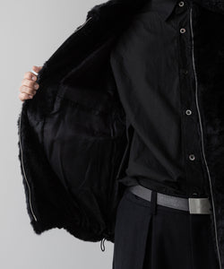 ssstein(シュタイン)の24AWコレクション ACRYLIC FUR JACKET - BLACK 公式通販サイトsession福岡セレクトショップ